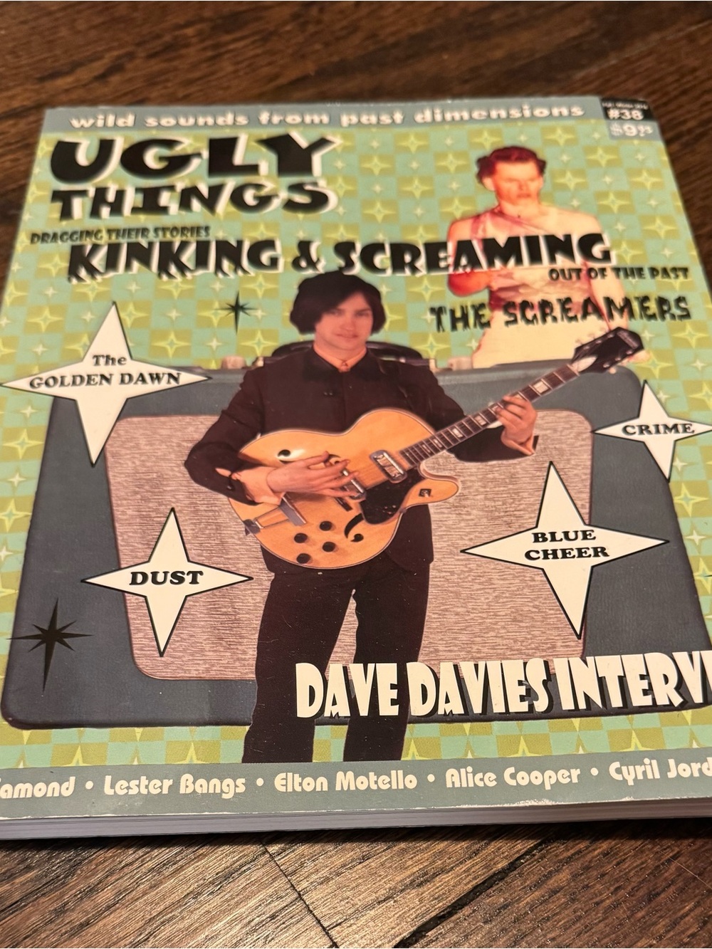 MAGAZINE Ugly Things #38 KINKS DAVE DAVIES SCREAMERS BLUE CHEER GARAGE ROCK